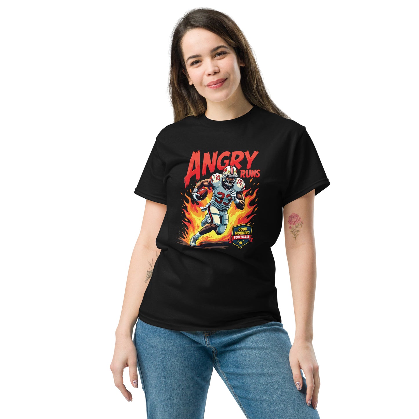 Angry Runs T Shirt Gmfb | Football Unisex Tee