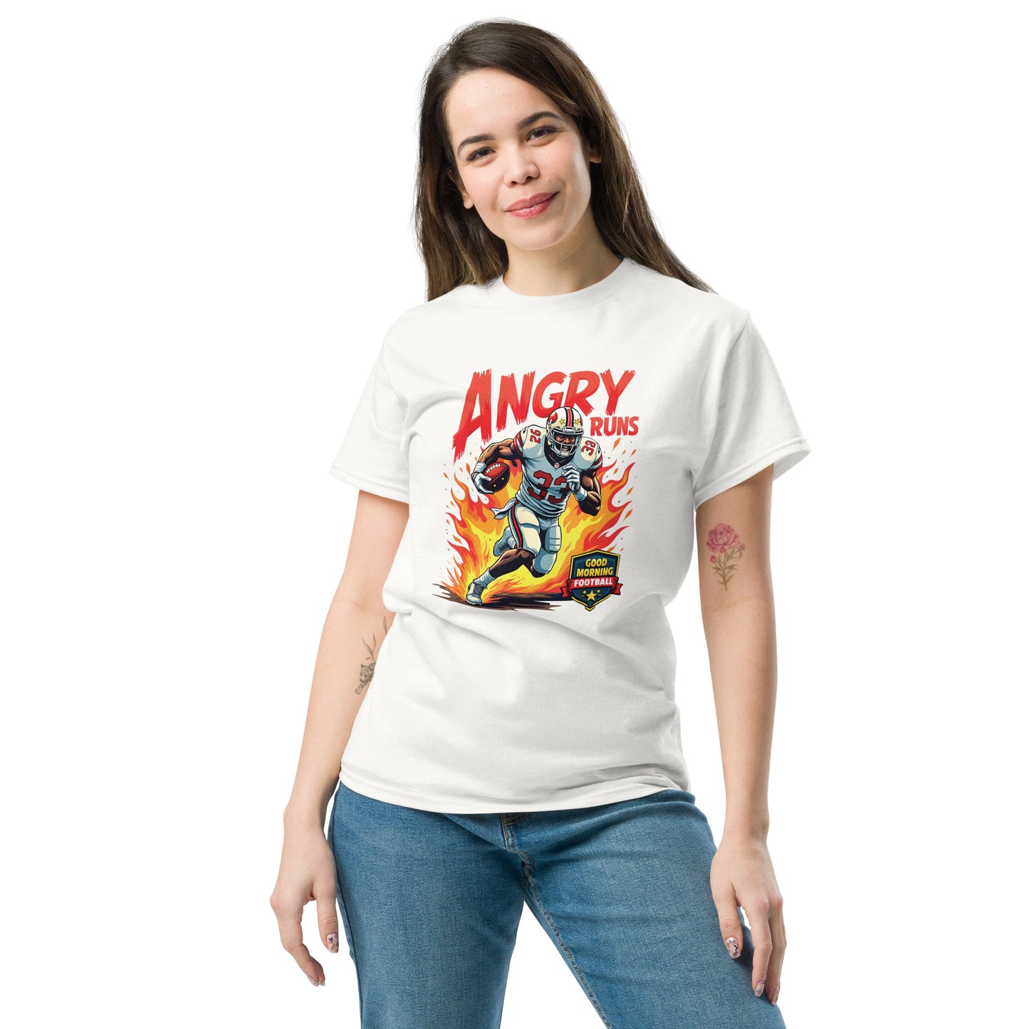 Angry Runs T Shirt Gmfb | Football Unisex Tee